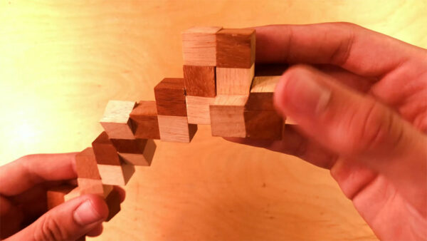 Handcrafted Wooden Puzzles With Box