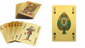 24K GOLD PLATED PLAYING CARDS